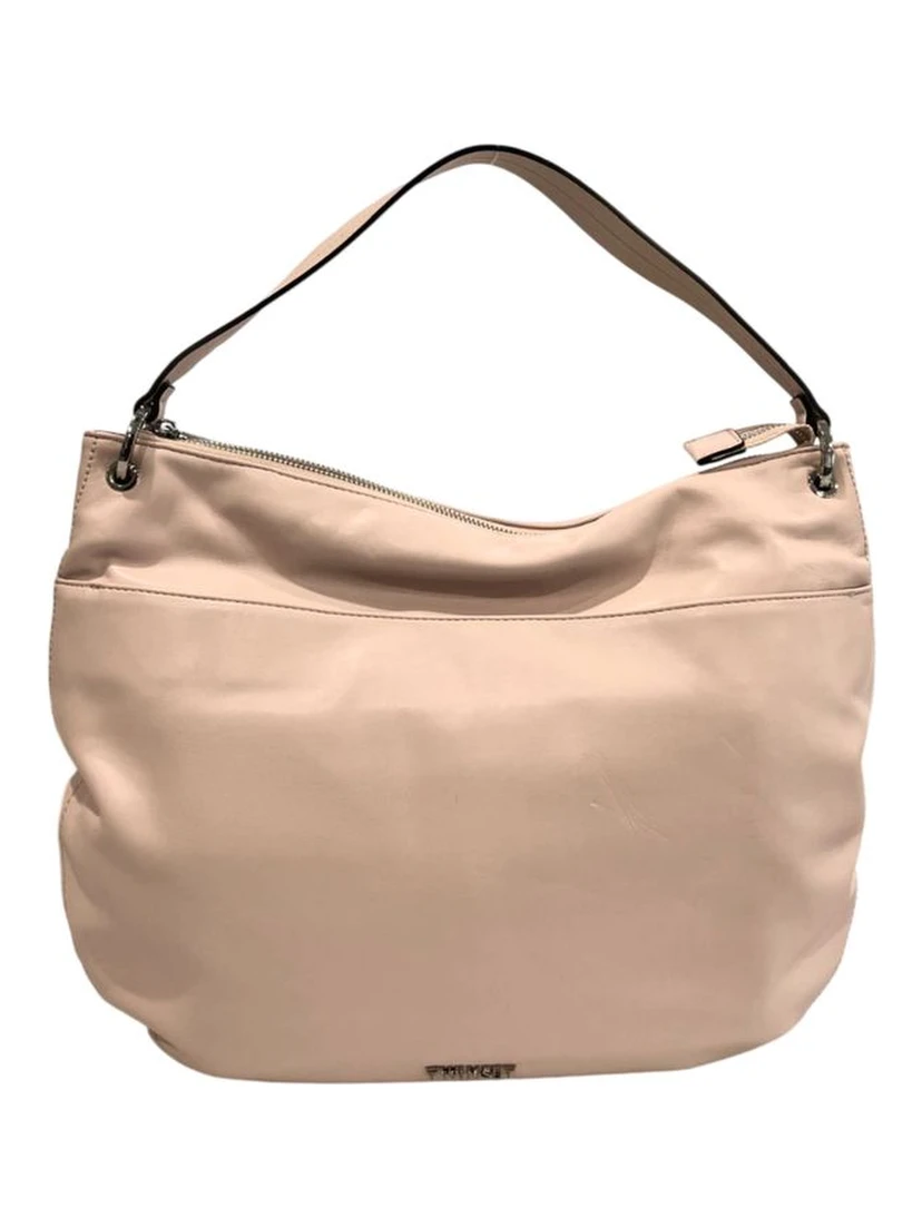 Pink PU Women Shoulder Bag