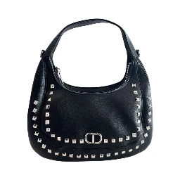 Black PU Women Shoulder Bag
