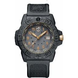 Black Rubber Sport Watch
