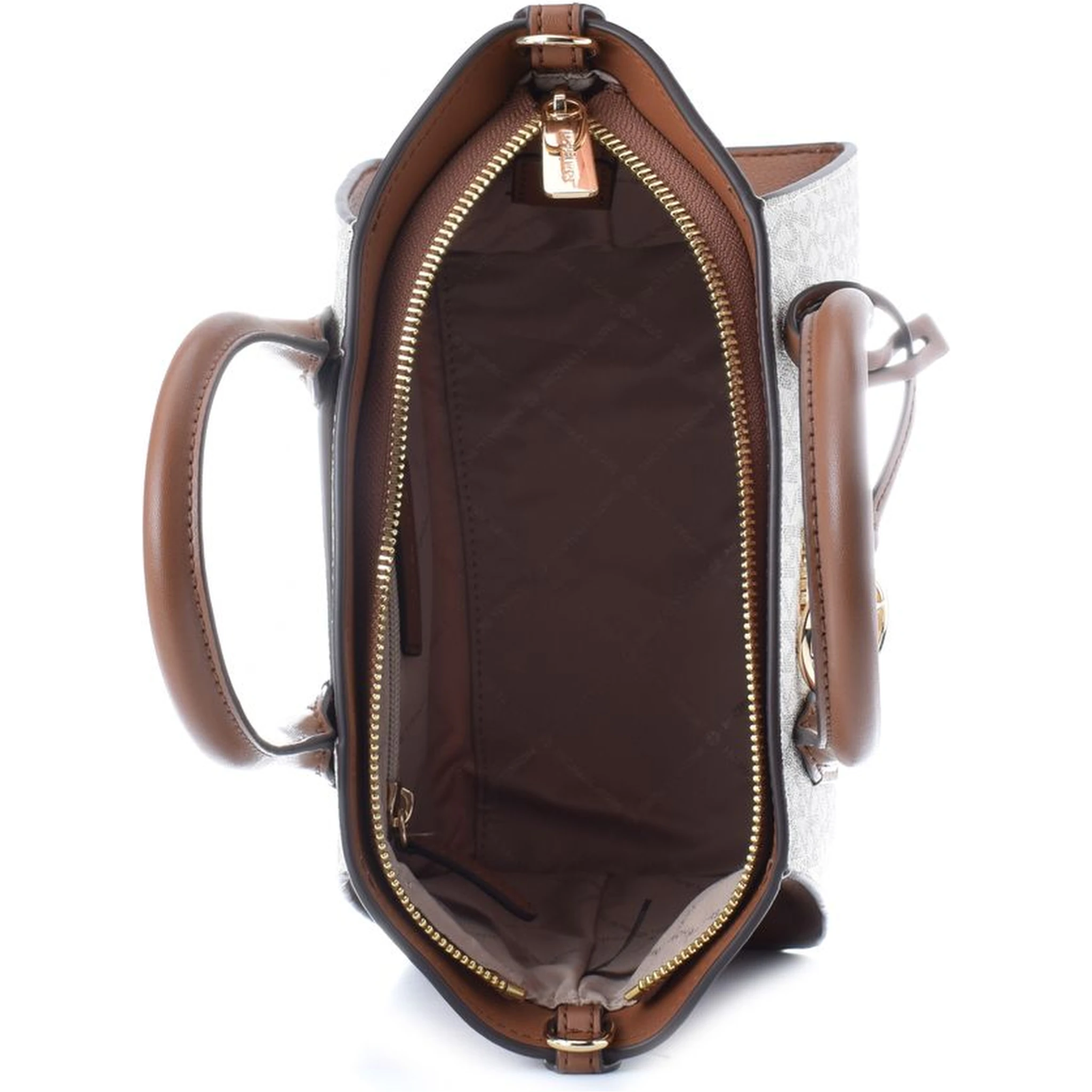 Beige Canvas Handbag