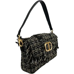 Black PU Women Shoulder Bag