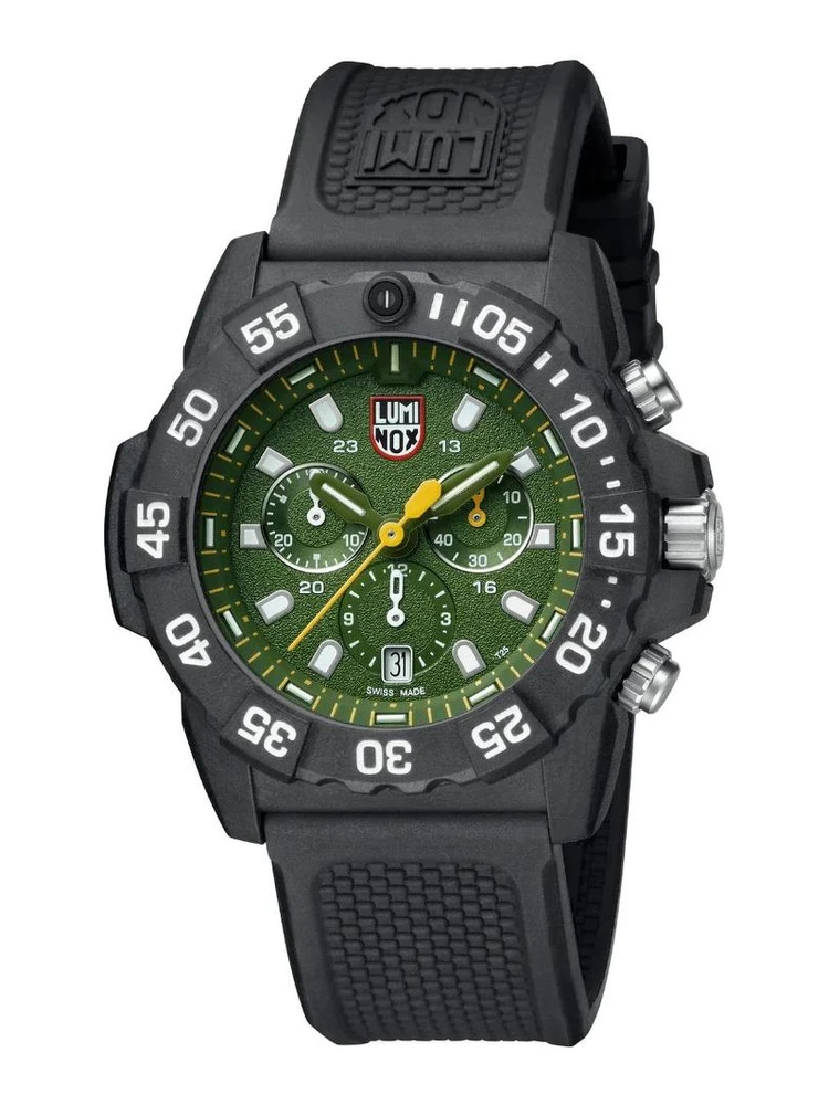 Black Rubber Sport Watch