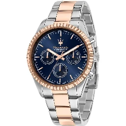 Multicolor Stainless Steel Dress Watch