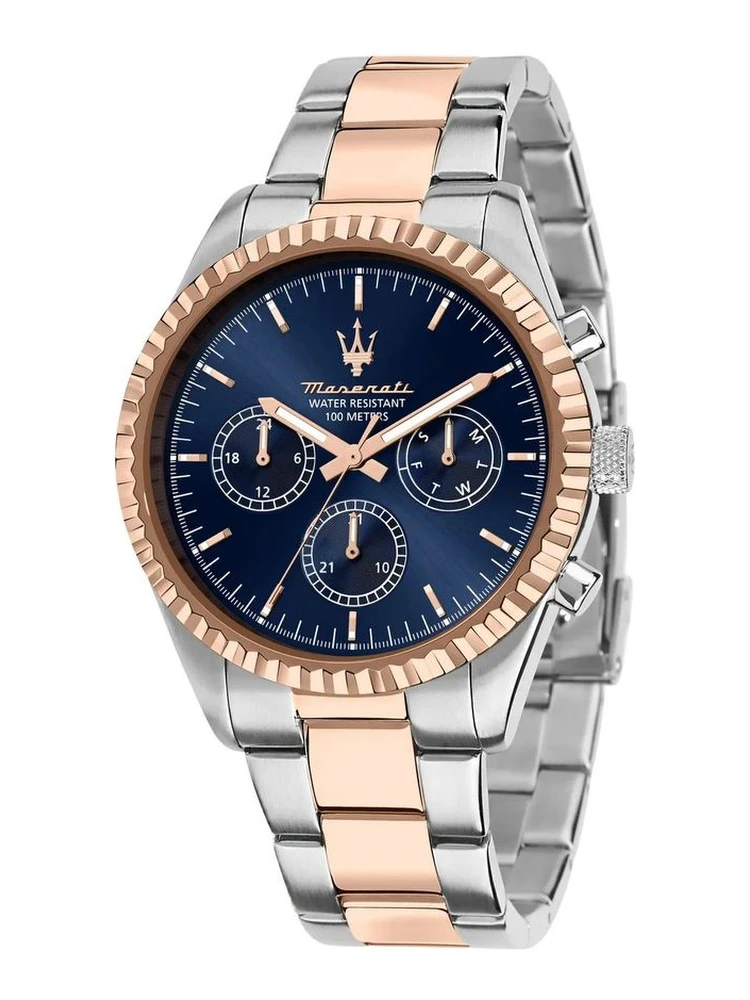Multicolor Stainless Steel Dress Watch