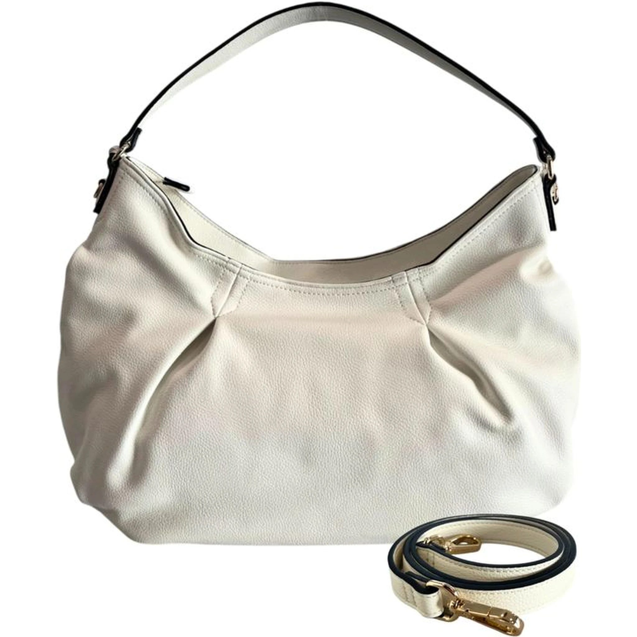 White PU Women Shoulder Bag