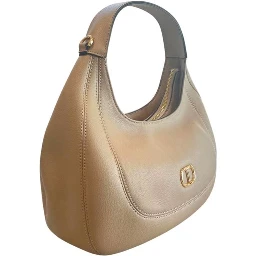 Beige PU Women Shoulder Bag