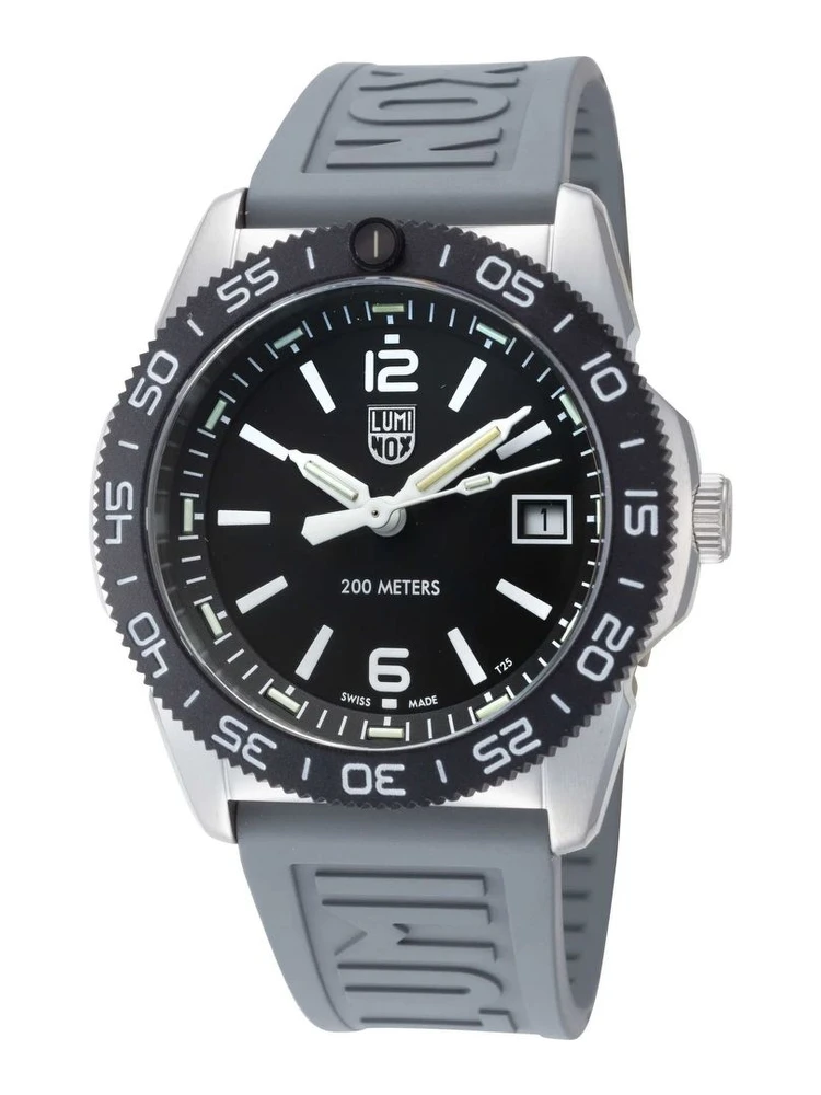 Gray Rubber Sport Watch