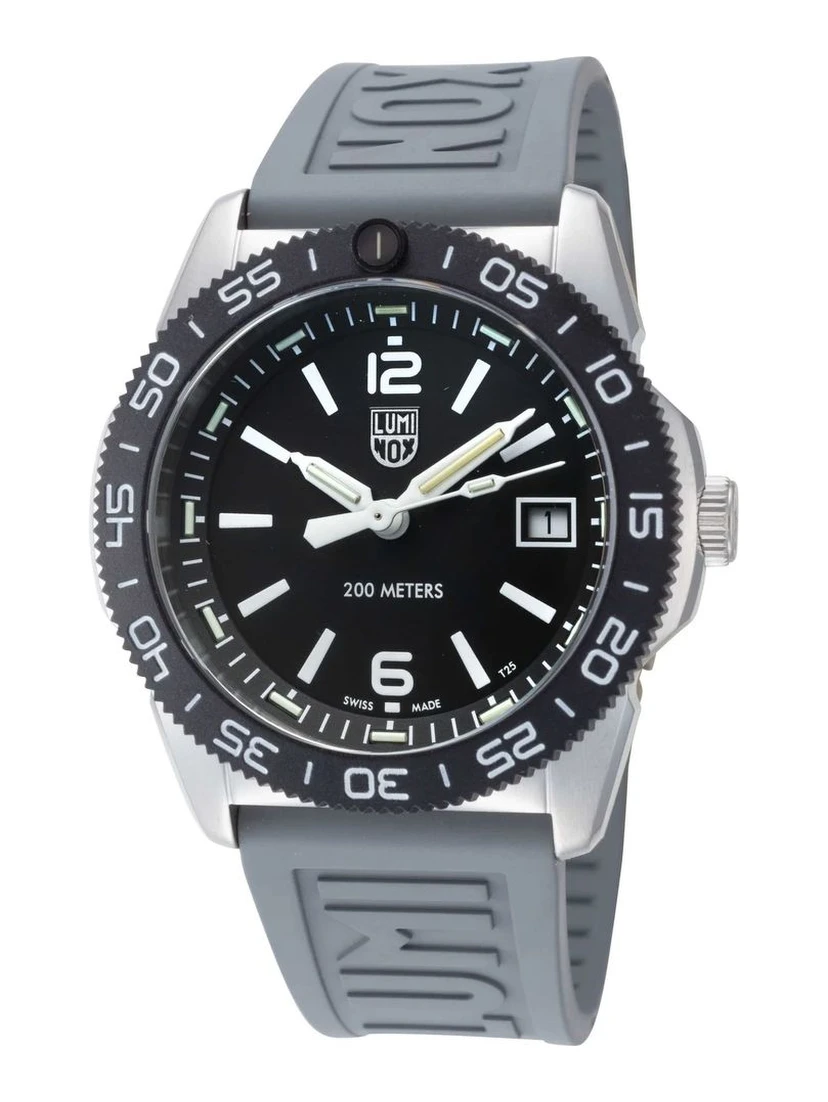 Gray Rubber Sport Watch