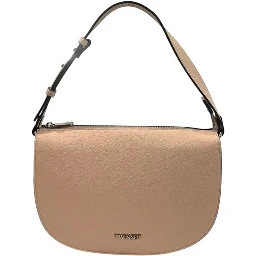 Pink PU Women Shoulder Bag