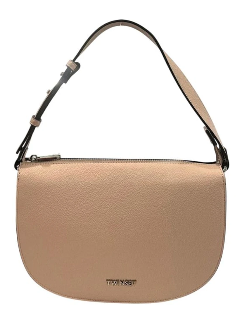 Pink PU Women Shoulder Bag
