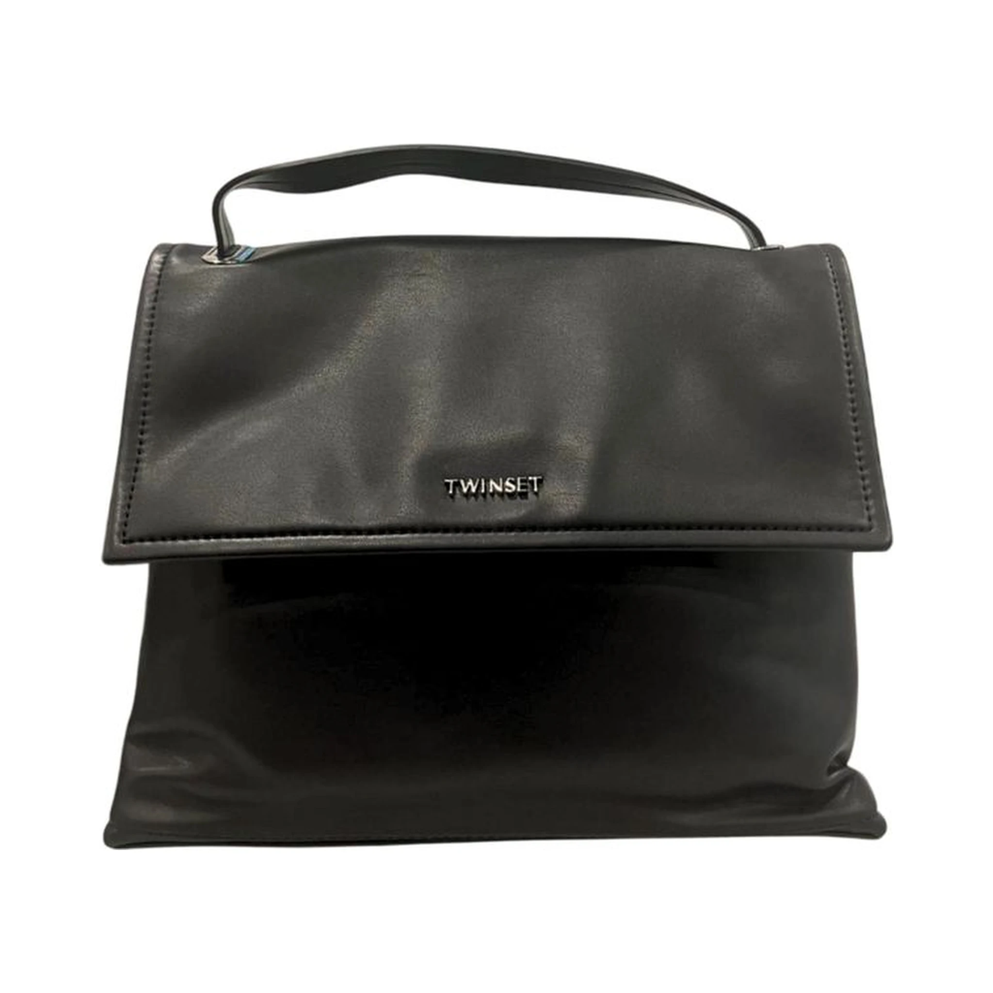 Black PU Women Handbag