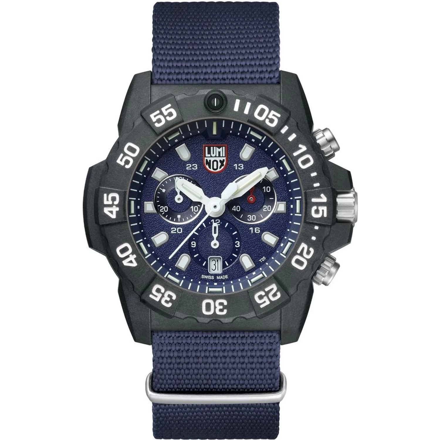 Black Rubber Sport Watch