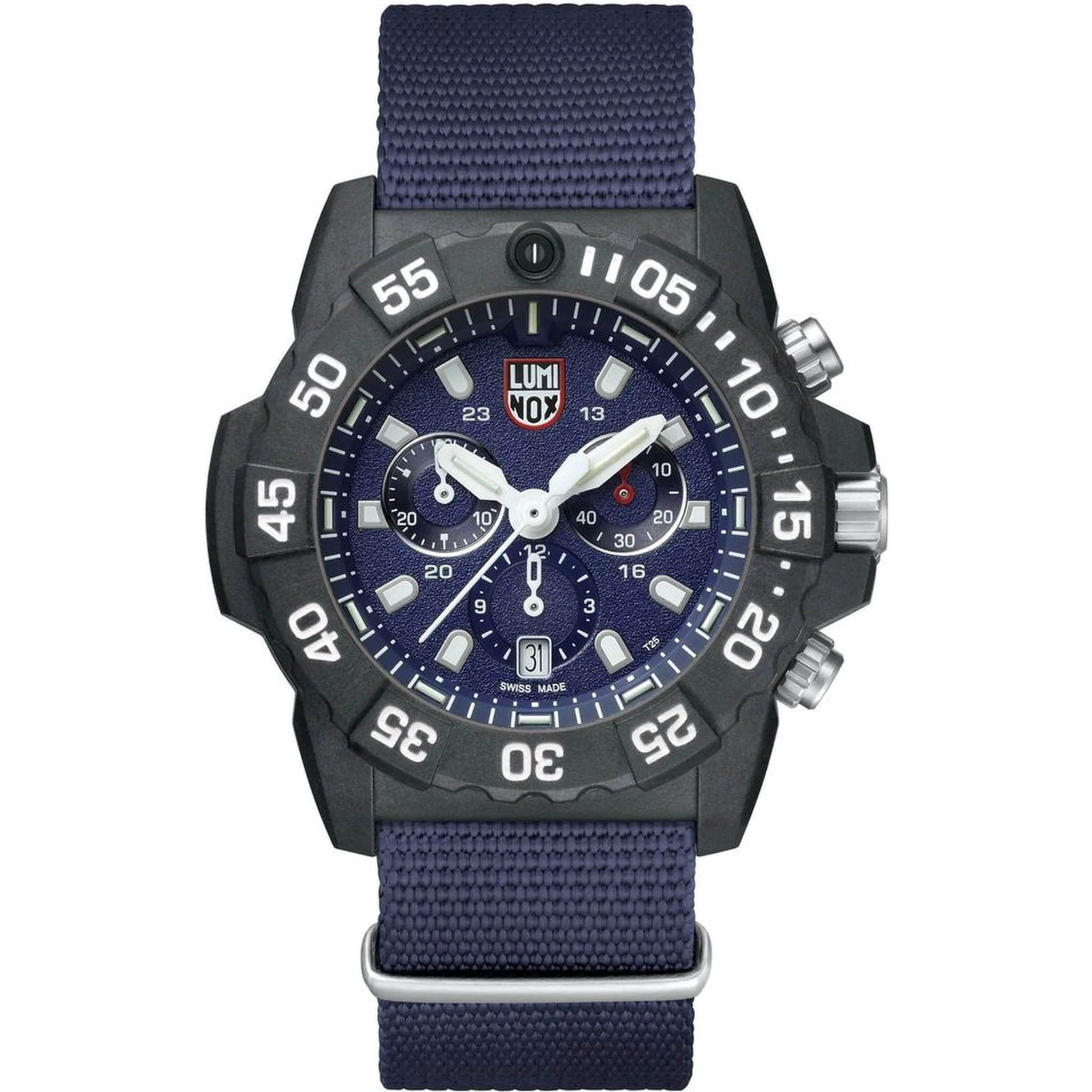 Black Rubber Sport Watch