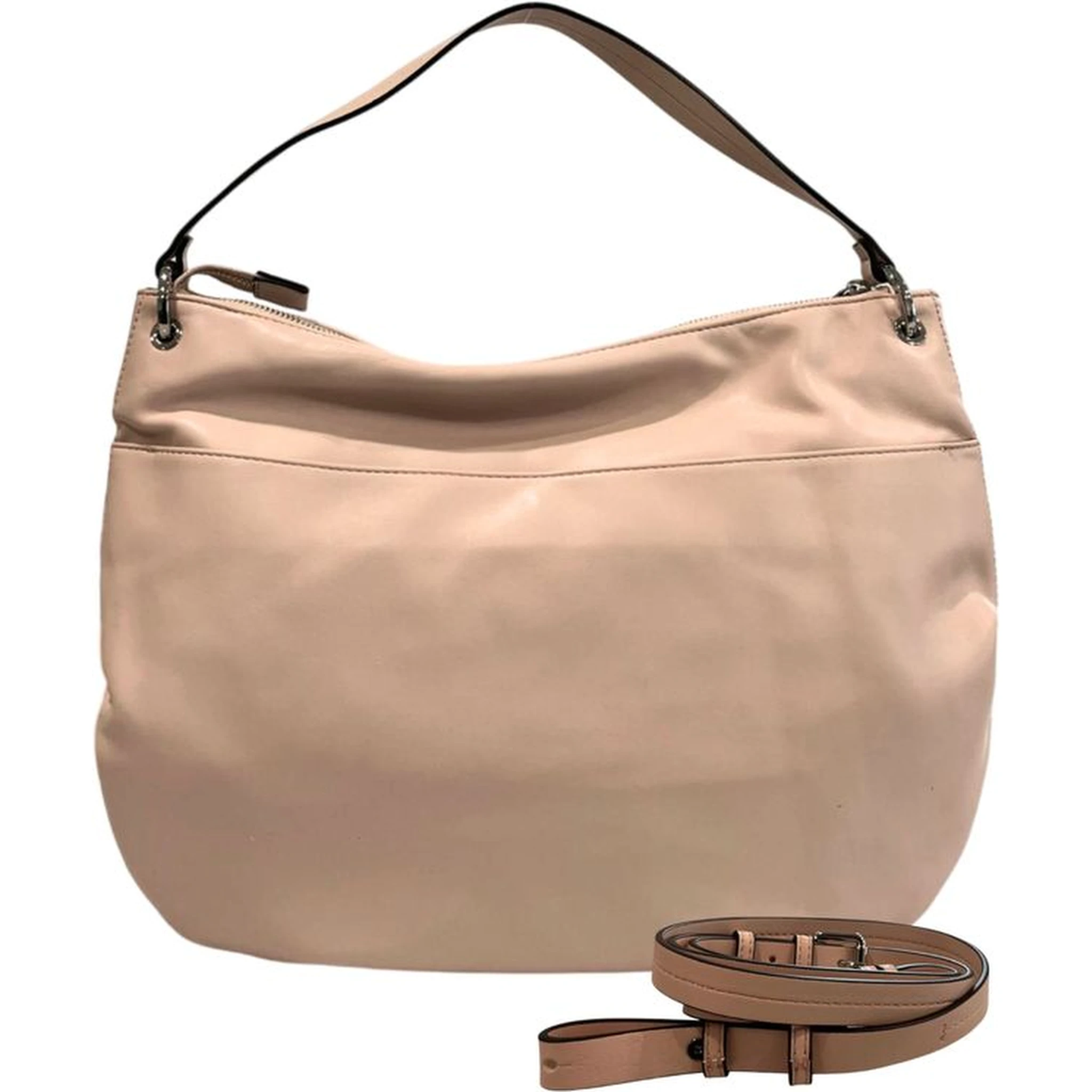 Pink PU Women Shoulder Bag