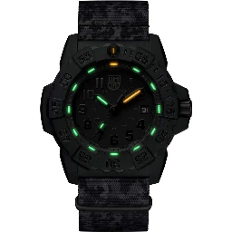 ساعة رياضية من النايلون الرمادي