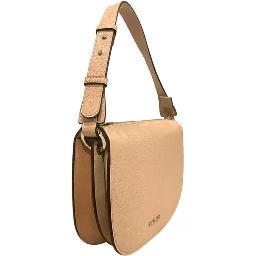 Pink PU Women Shoulder Bag