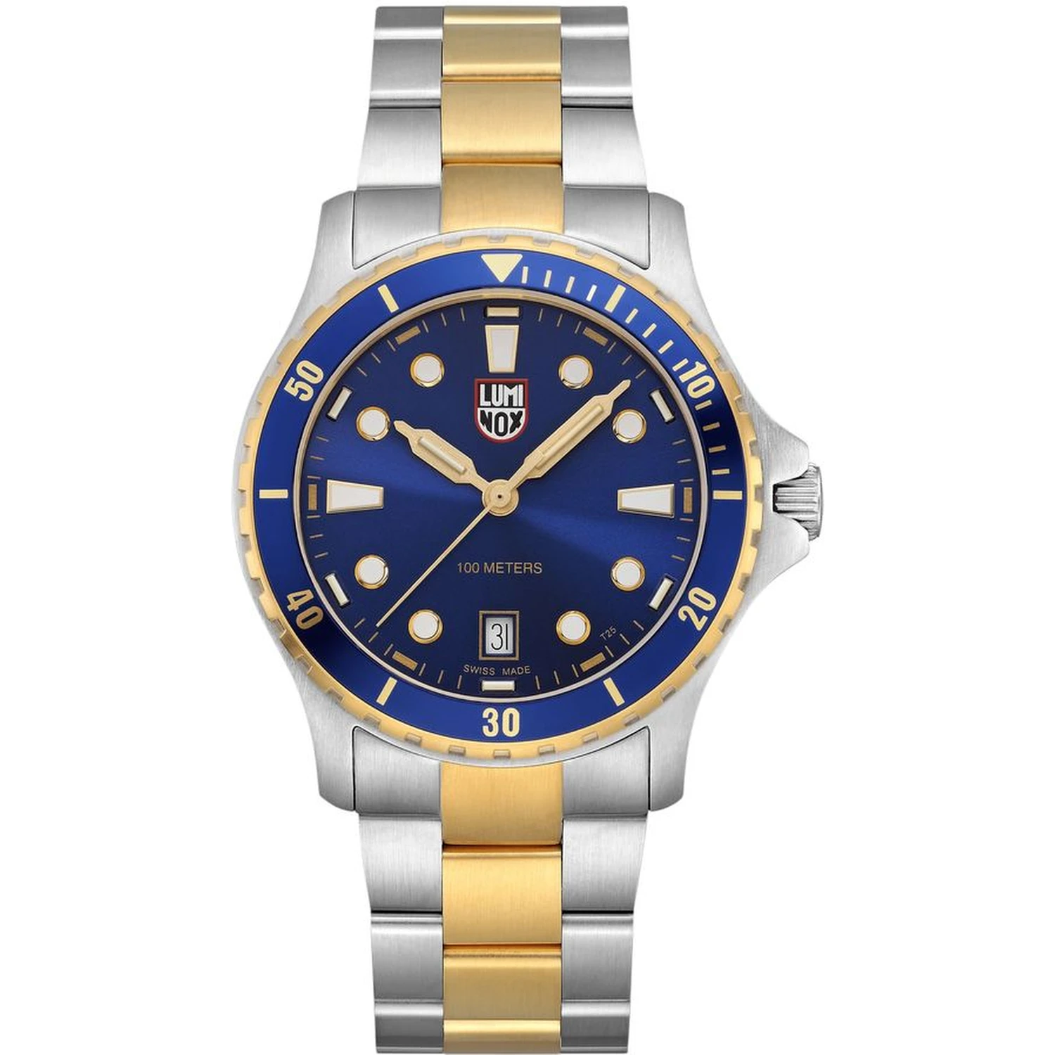 Multicolor Stainless Steel Sport Watch