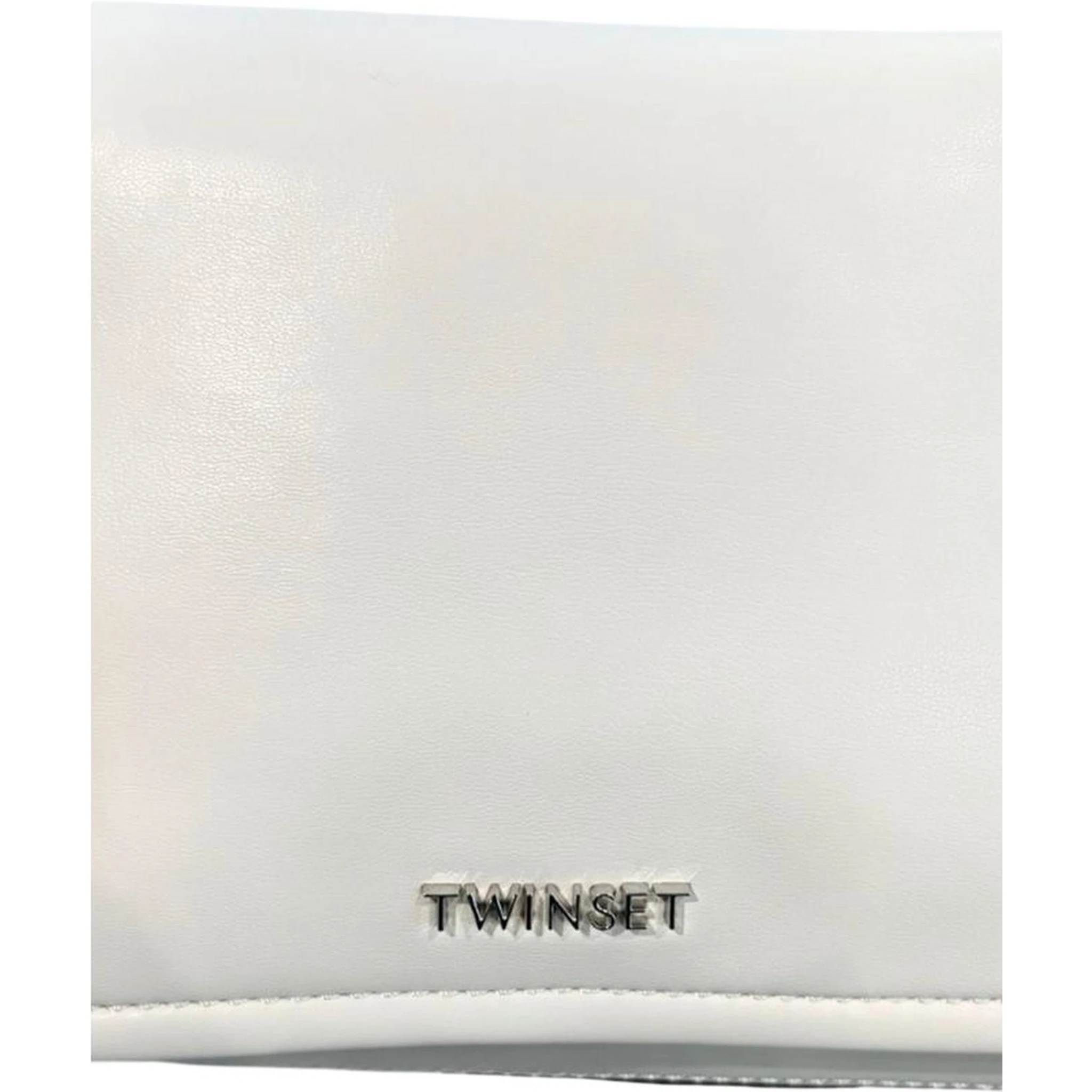 White Polyethylene Clutch Bag