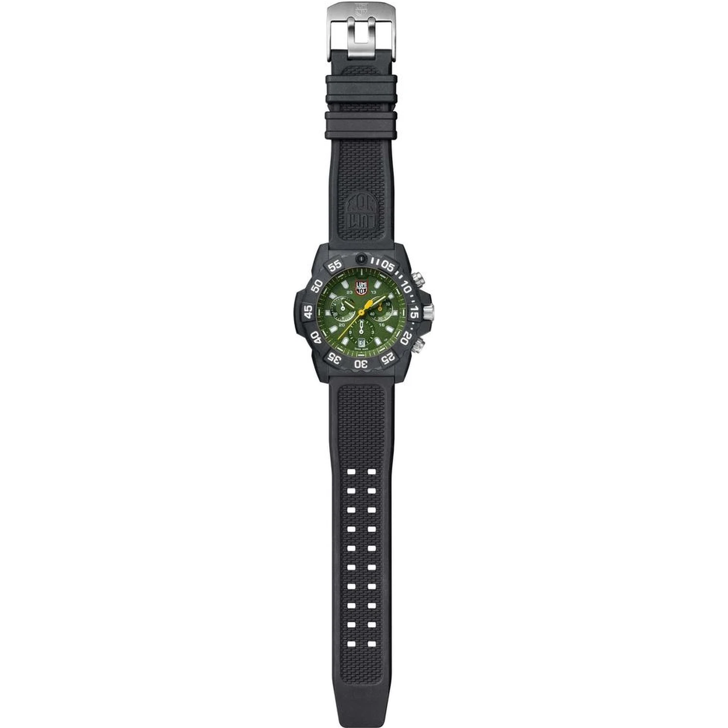 Black Rubber Sport Watch