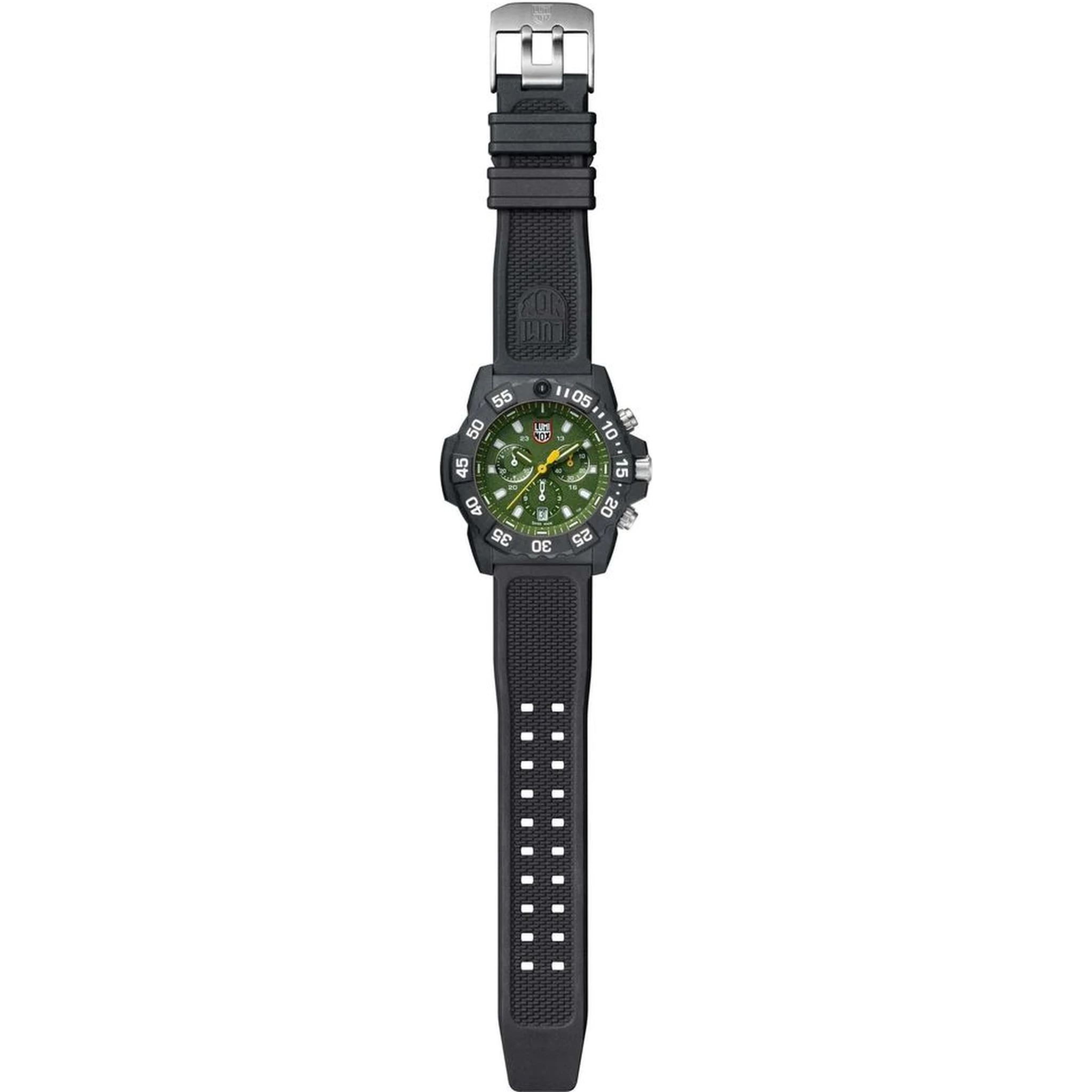 Black Rubber Sport Watch