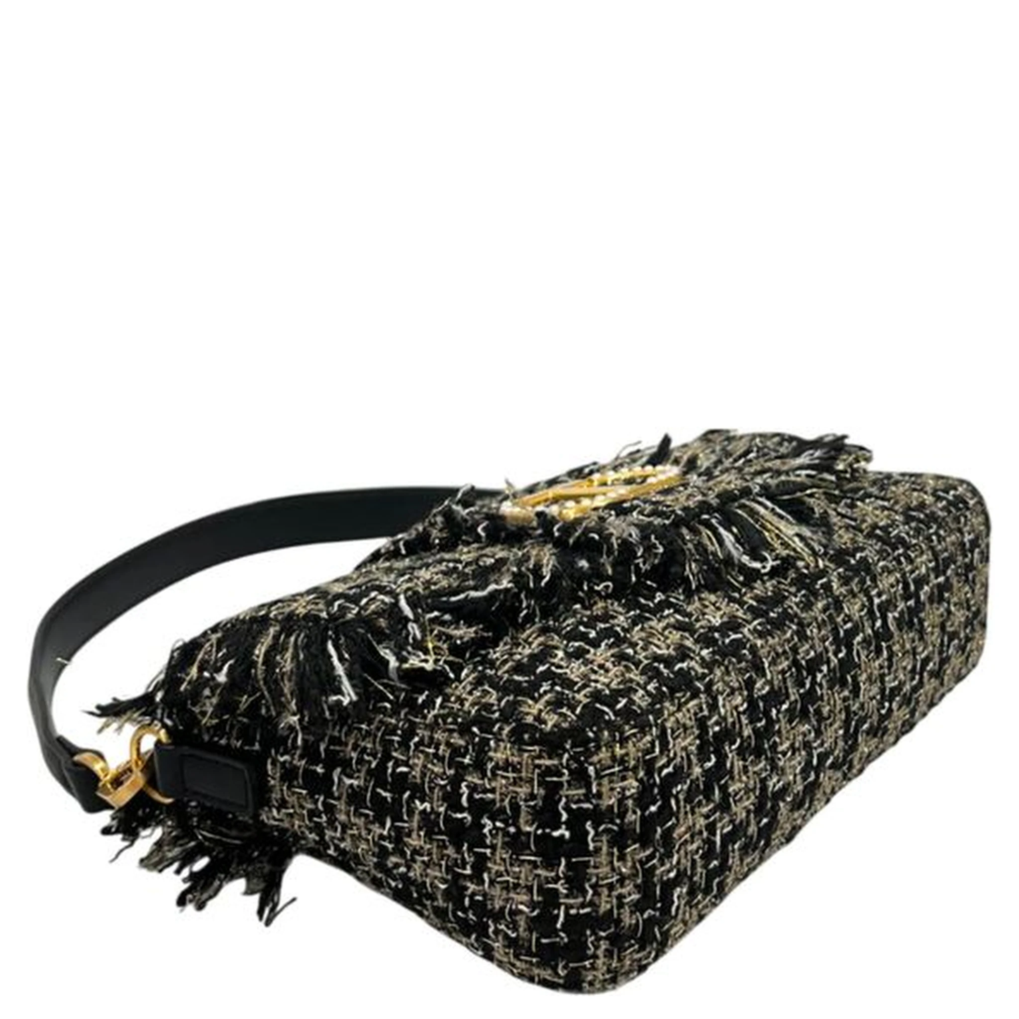 Black PU Women Shoulder Bag