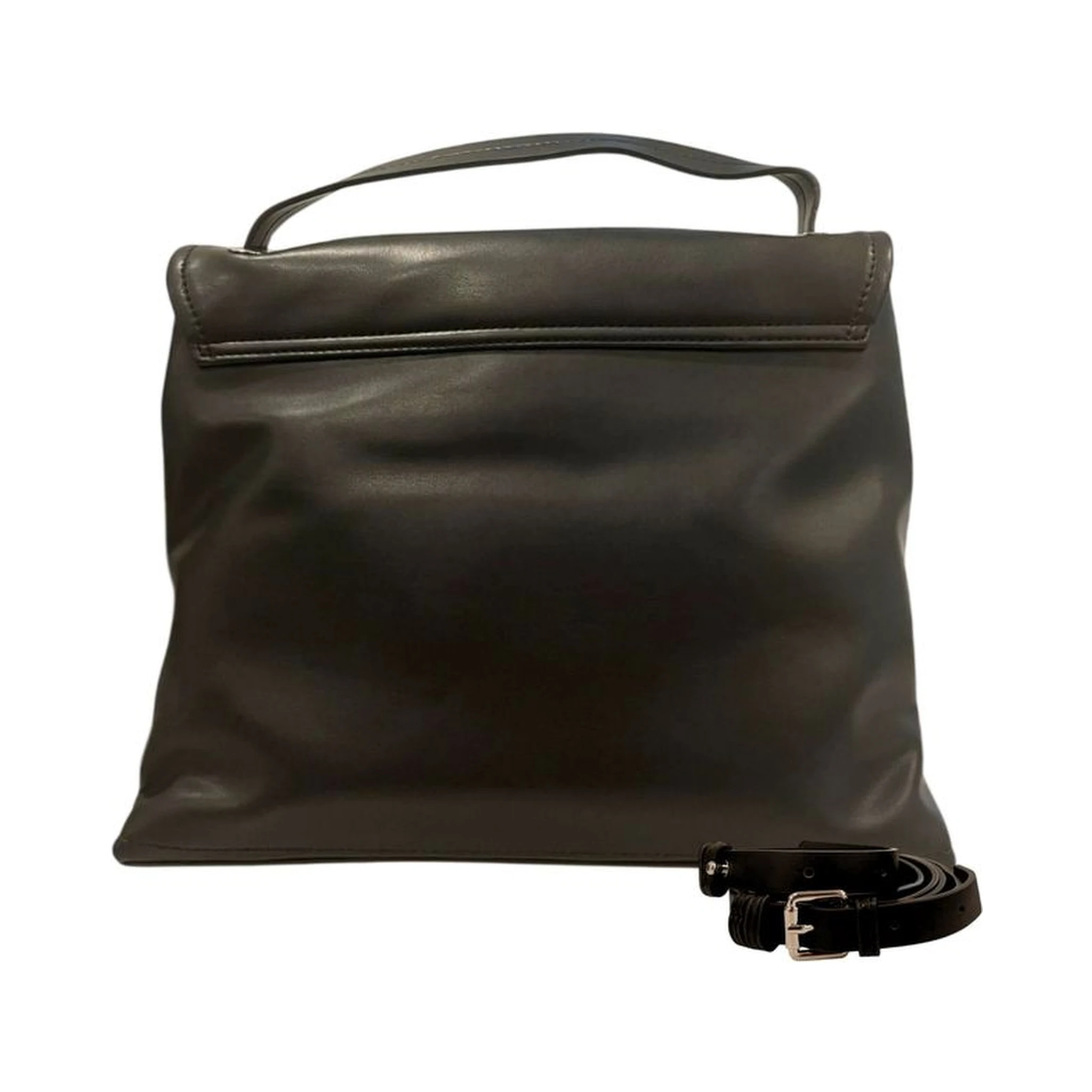 Black PU Women Handbag