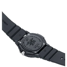 Black Rubber Sport Watch