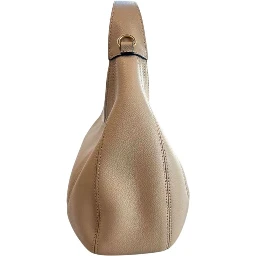 Beige PU Women Shoulder Bag