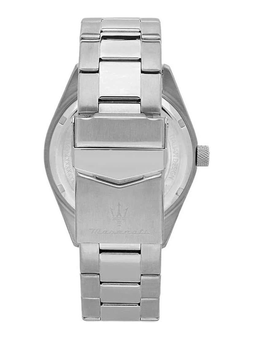 Gray Stainless Steel Dress Watch