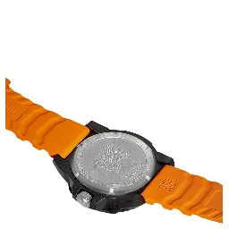 Orange Rubber Sport Watch