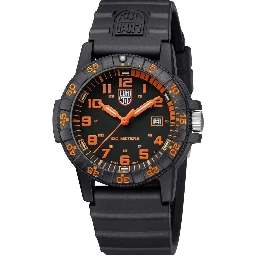 Black Resin Sport Watch