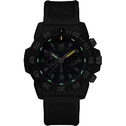 Black Rubber Sport Watch
