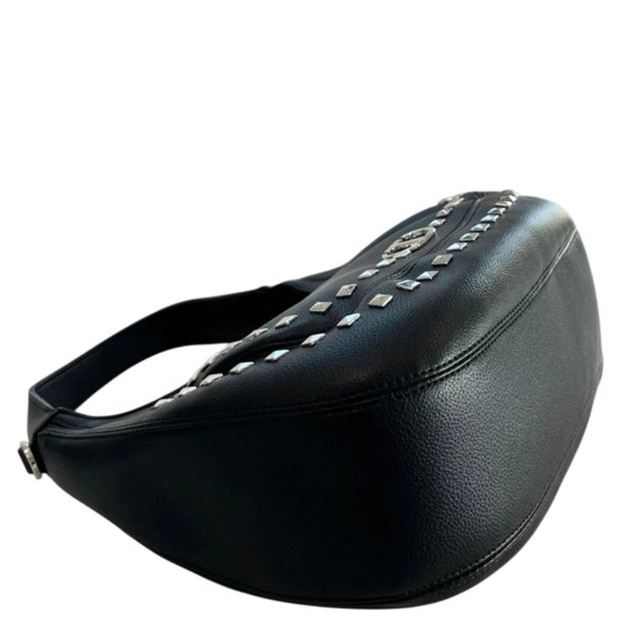 Black PU Women Shoulder Bag