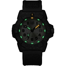 Black Rubber Sport Watch