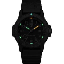 Black Resin Sport Watch