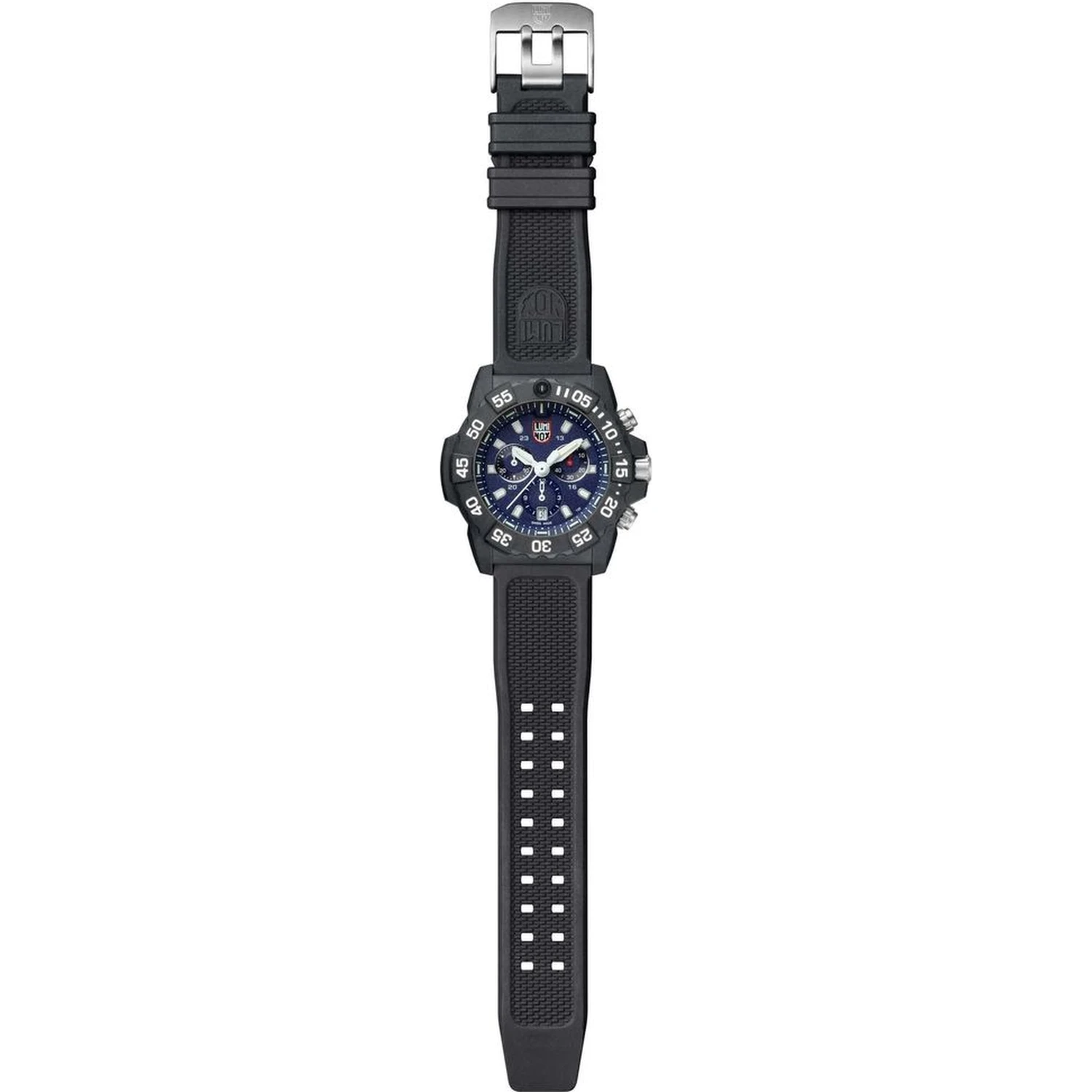Black Rubber Sport Watch