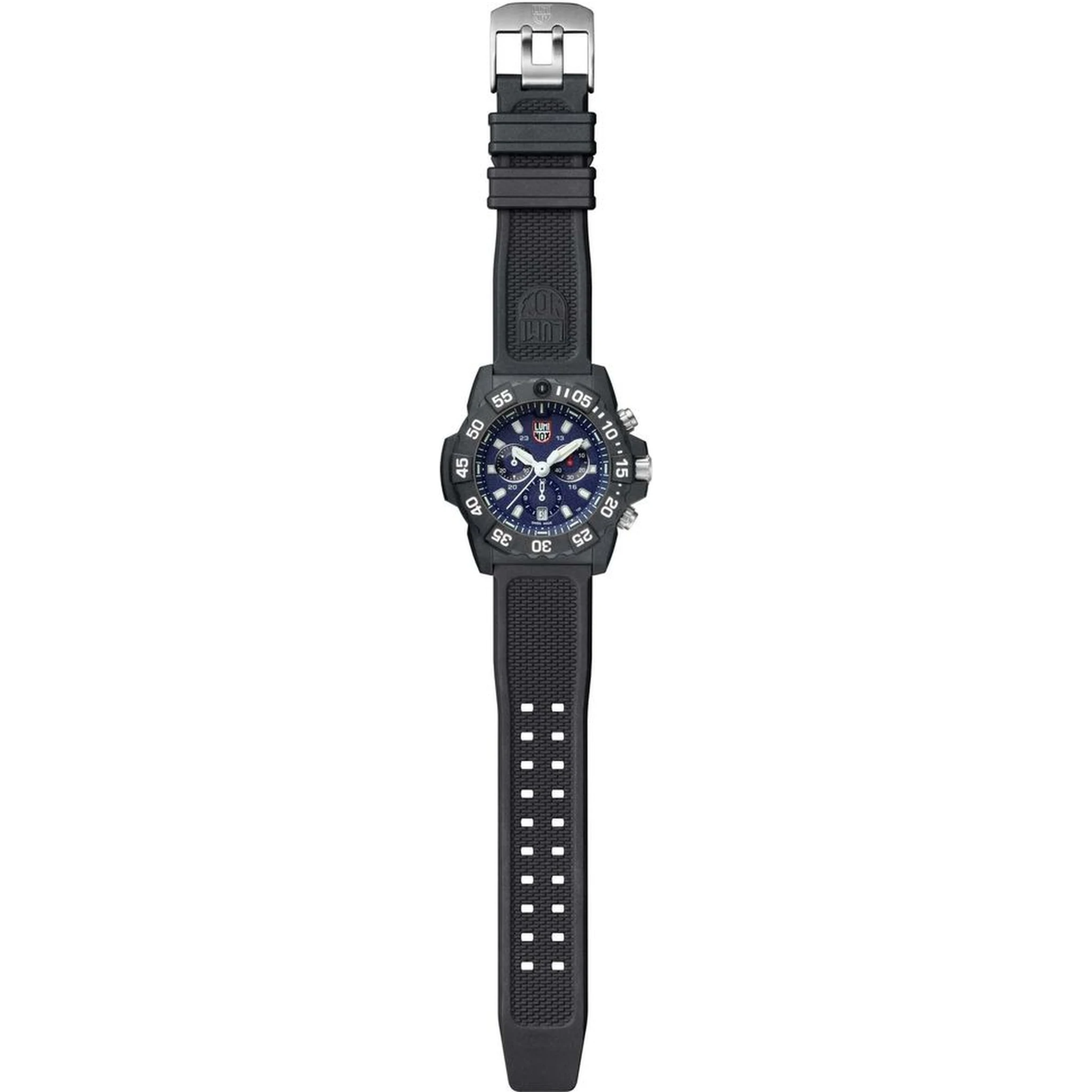 Black Rubber Sport Watch