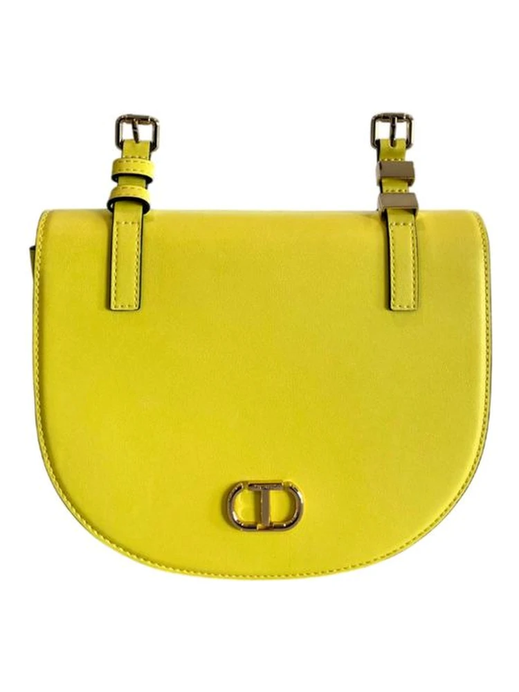 Bicolor Polyethylene Crossbody Bag
