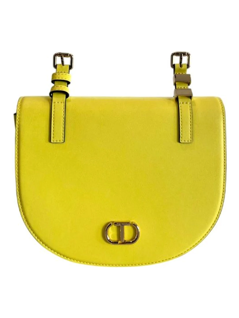 Bicolor Polyethylene Crossbody Bag