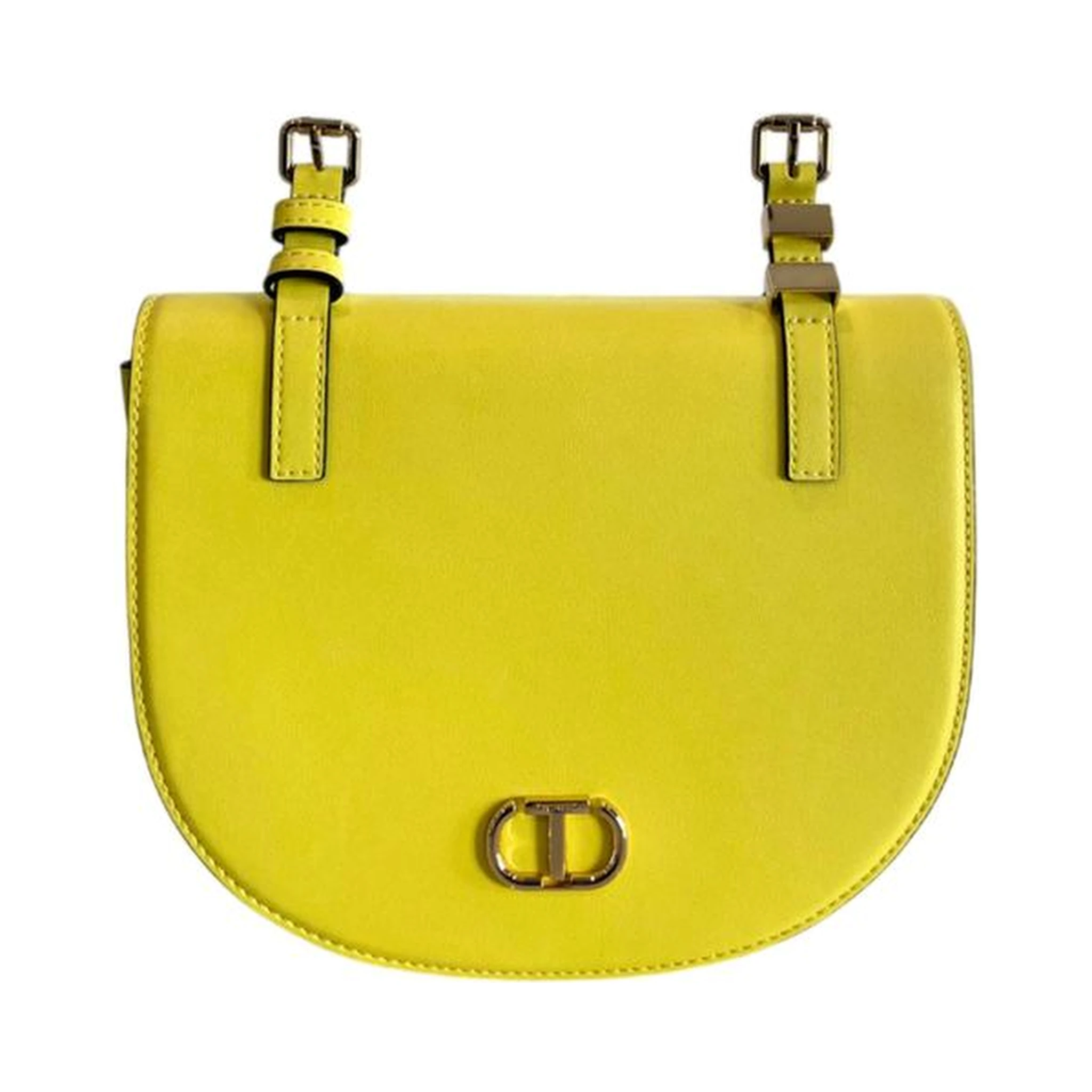 Bicolor Polyethylene Crossbody Bag