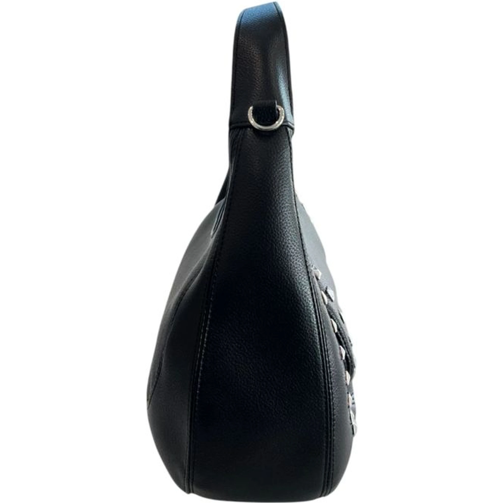 Black PU Women Shoulder Bag