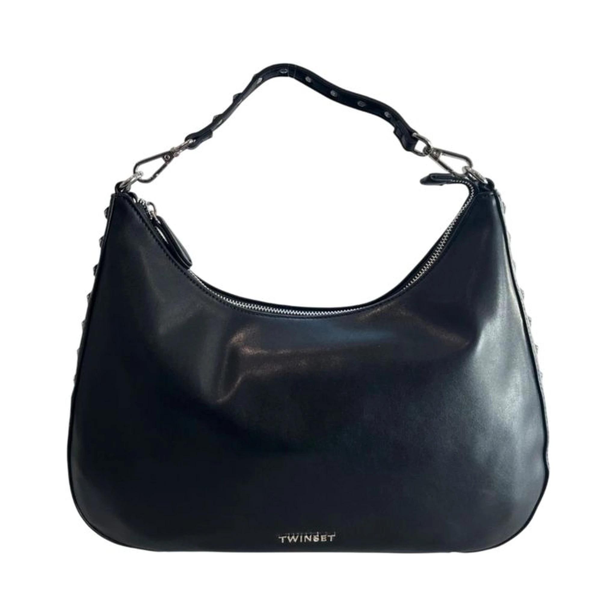 Black PU Women Shoulder Bag