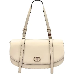 White PU Women Shoulder Bag