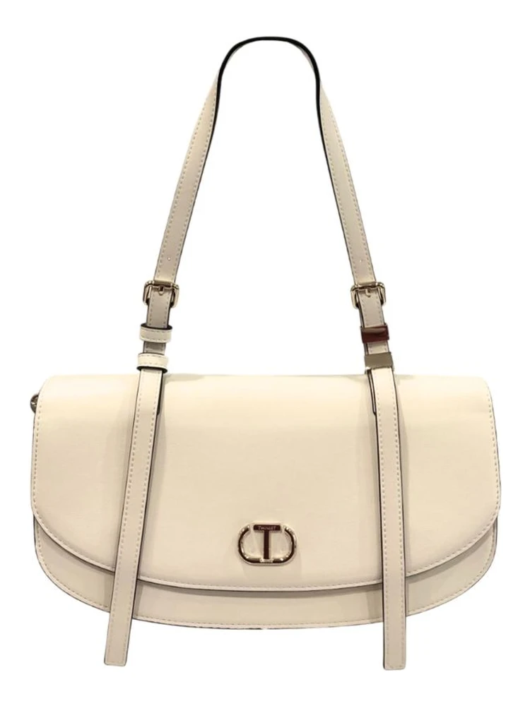 White PU Women Shoulder Bag