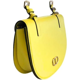 Bicolor Polyethylene Crossbody Bag