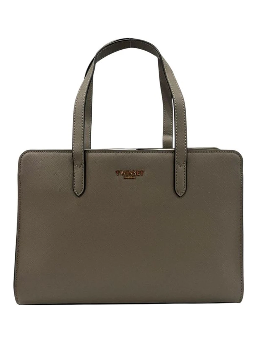 Grey PU Women Shoulder Bag