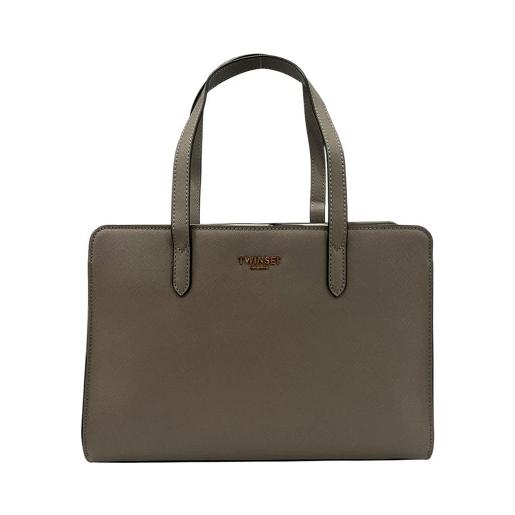 Grey PU Women Shoulder Bag