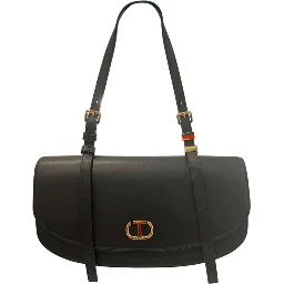 Black PU Women Shoulder Bag