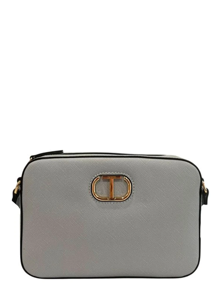 Blue PU Women Crossbody Bag