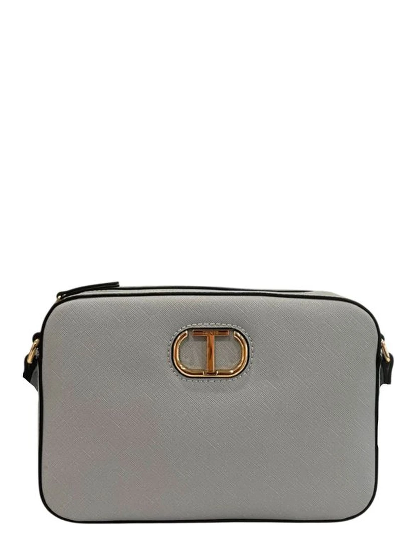 Blue PU Women Crossbody Bag